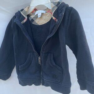 Burberry 2Y Navy Hoodie